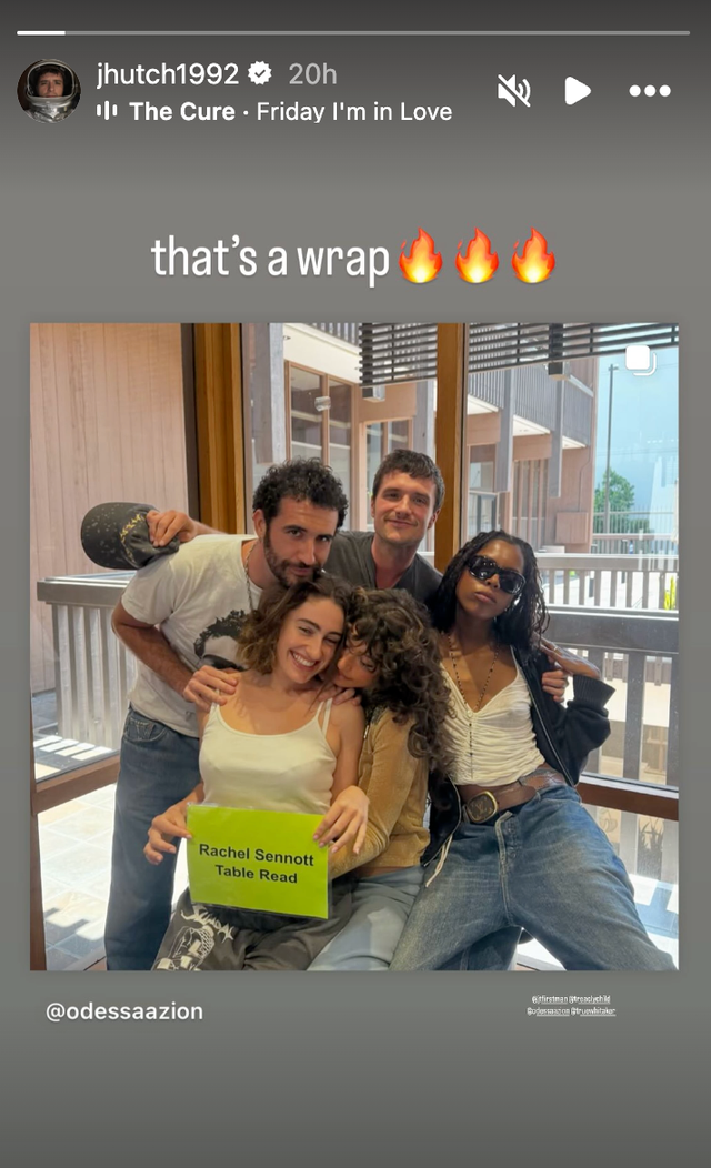 Josh Hutcherson Instagram-Story