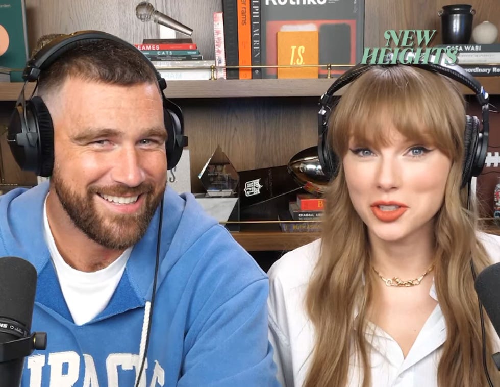 taylor swift travis kelce new heights podcast