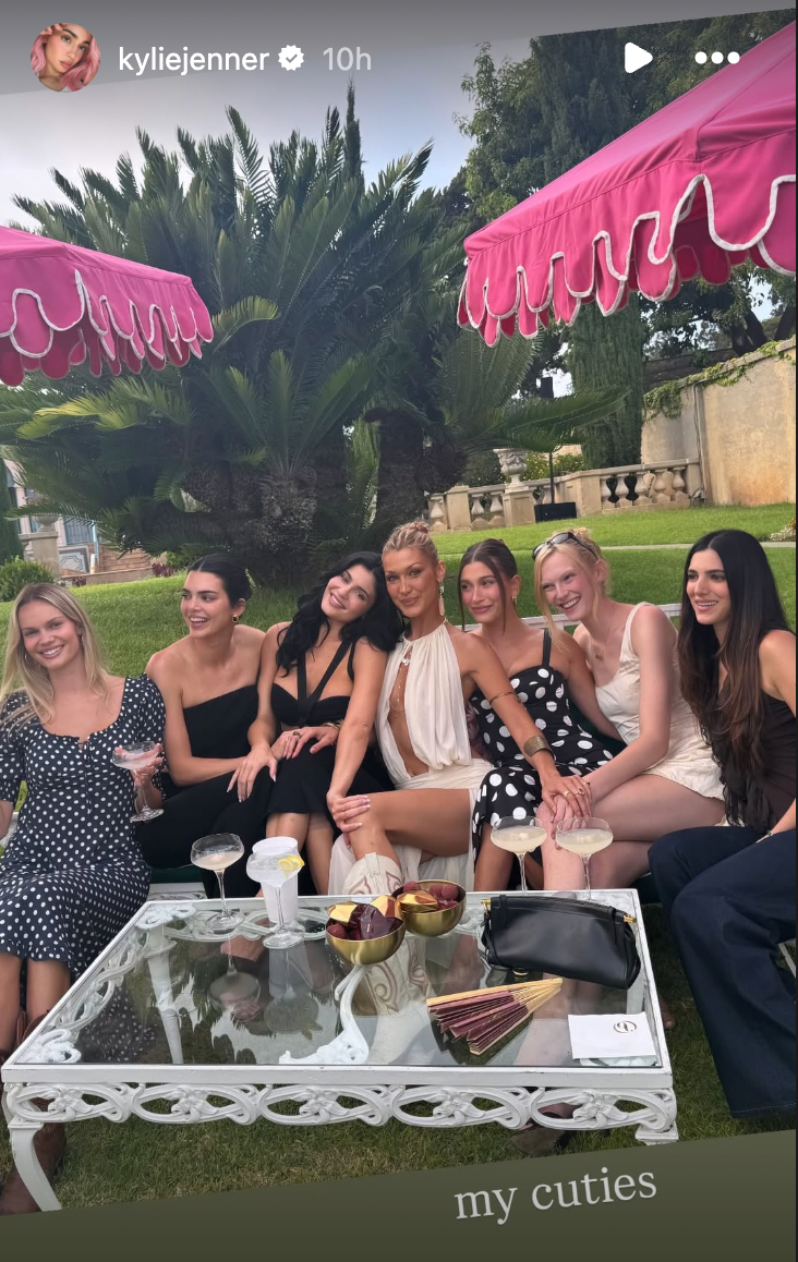 Kylie, Kendall, Bella, and Hailey’s Girls' Night Was a Dream Made in Fashion Heaven