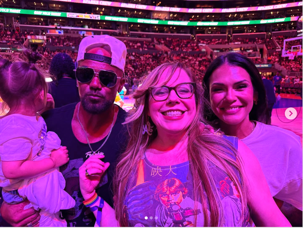 criminal minds shemar moore kirsten vangsness reunion instagram