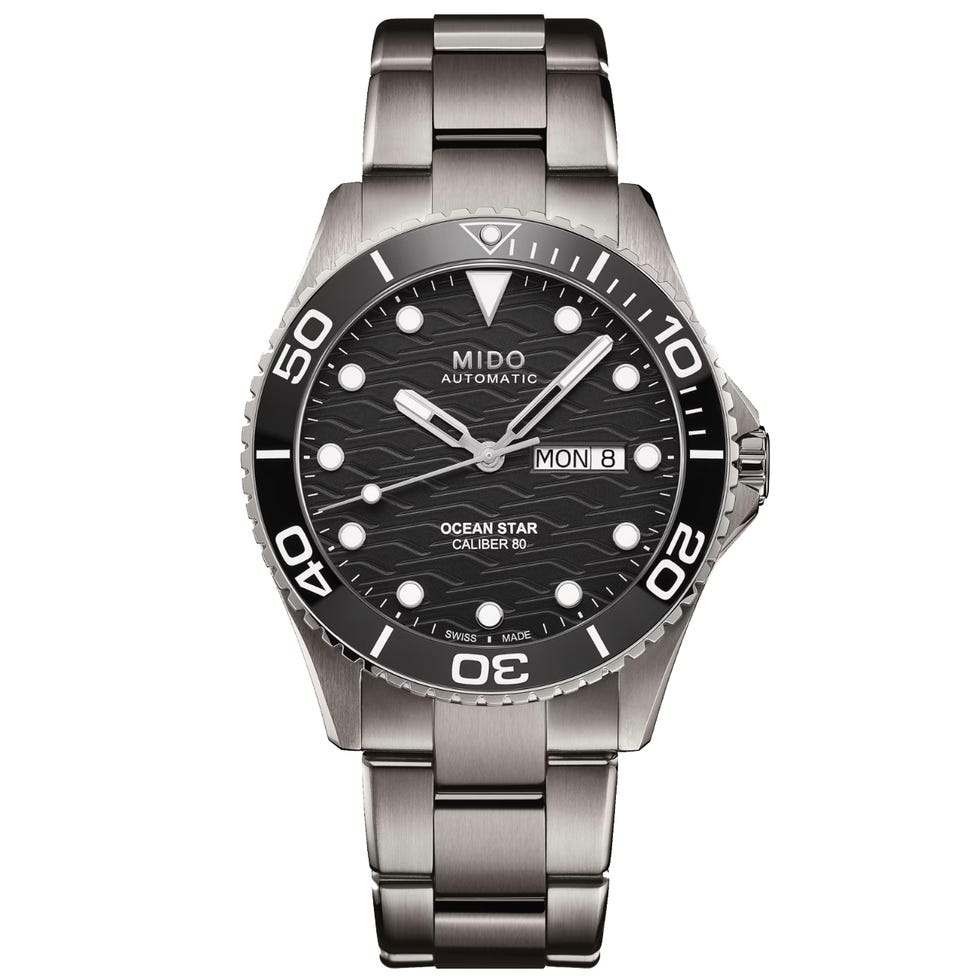 mido ocean star 200c titanium watch