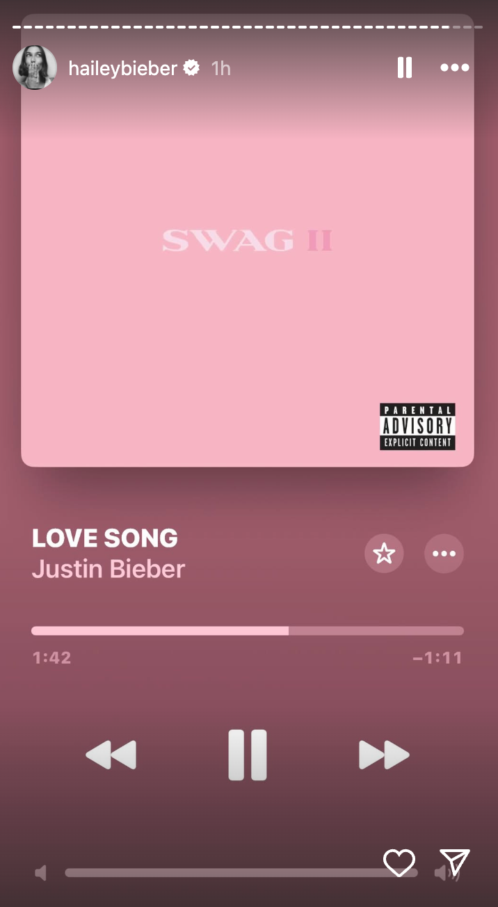 hailey bieber instagram