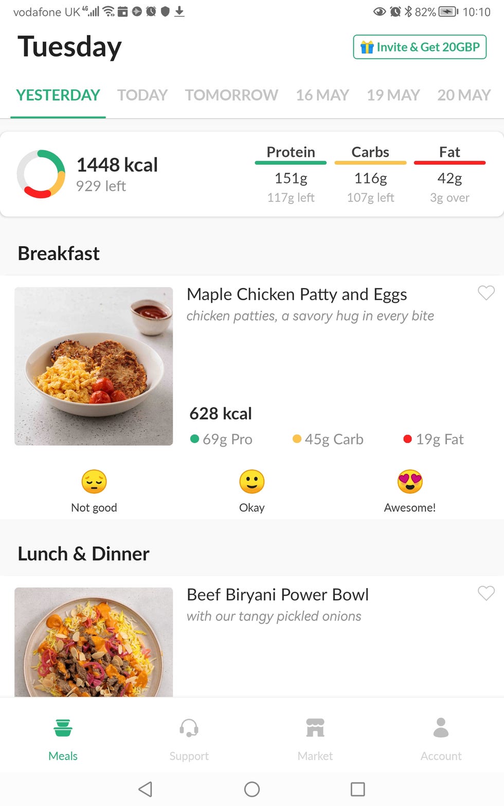 calo app