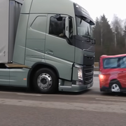 volvo trucks crash test