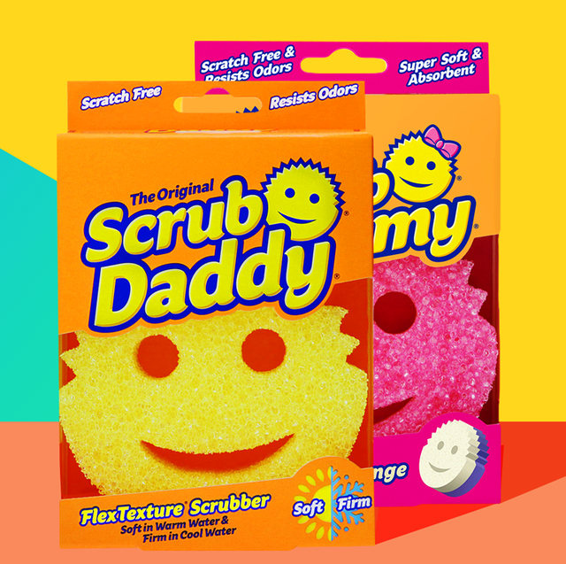 Scrub Daddy Scrub Mommy White Non-Scratch Scrubber Sponge