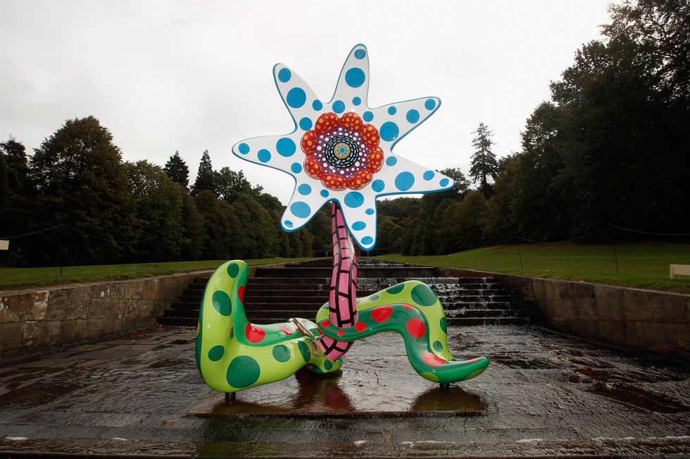 sotheby's launch their sculpture exhibition at chatsworth house