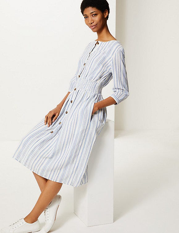 This Marks and Spencer outfit is THE blogger-approved midi dress of the ...