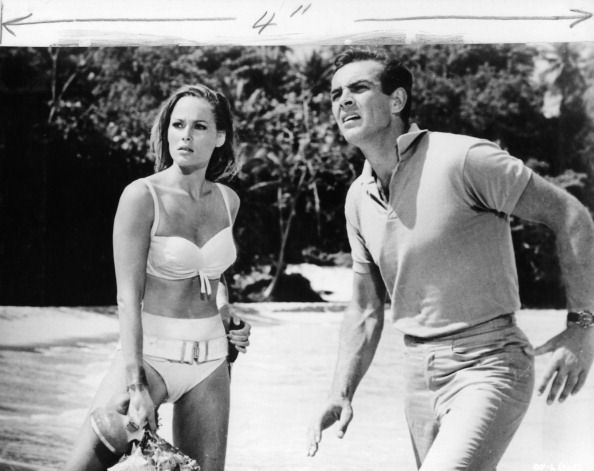 ursula andress and sean connery