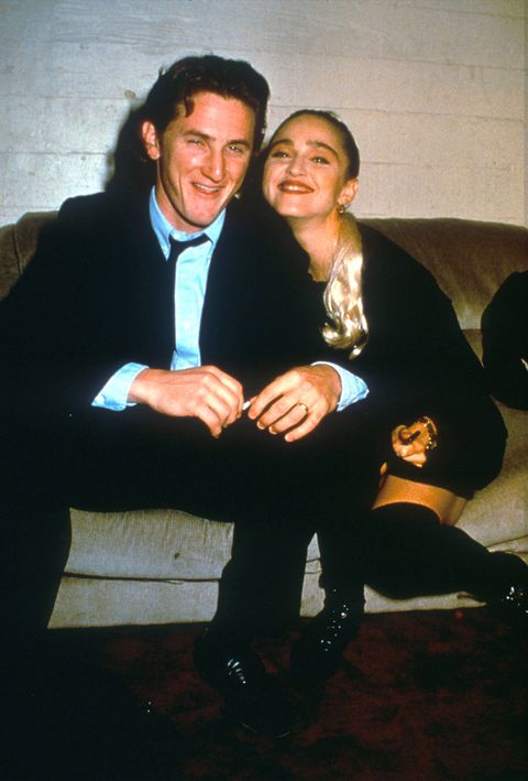 Madonna and Sean Penn at AIDS Benefit
