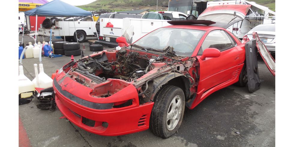 mitsubishi 3000gt parts car in 24 hours of lemons