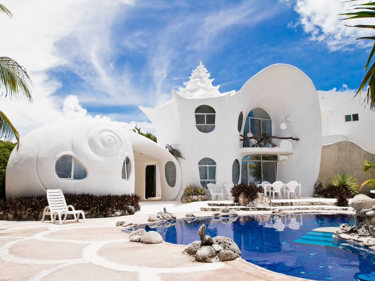 Airbnb's Seashell House Is the Right Way to Vacation in Mexico