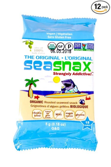Aqua, Packaging and labeling, 