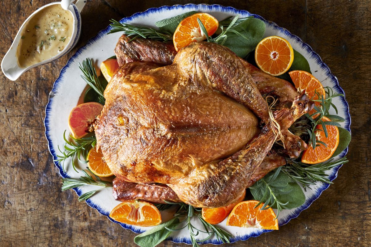 thanksgiving seasoned roasted turkey recipe