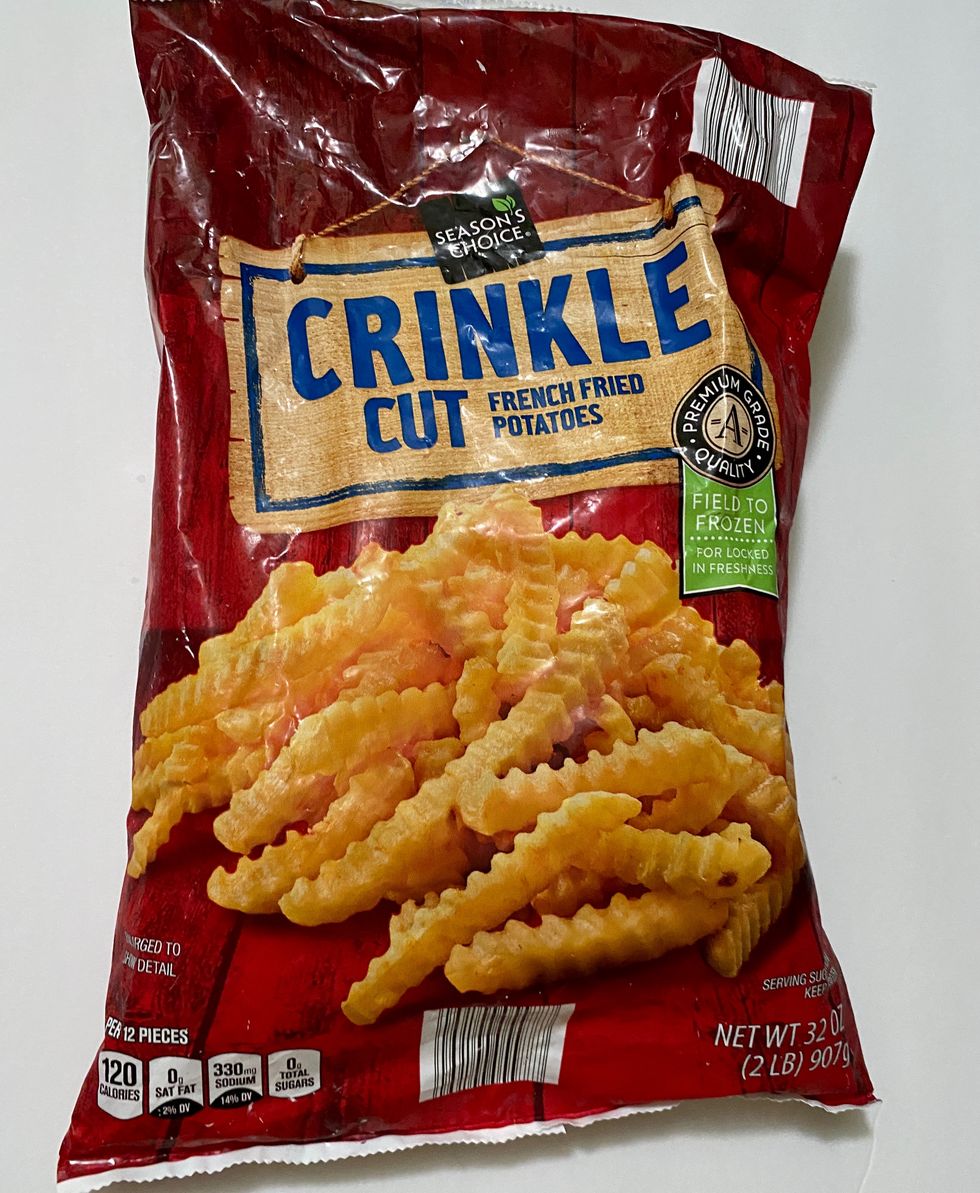 Krinkle Cut French Fries 6/5# bags