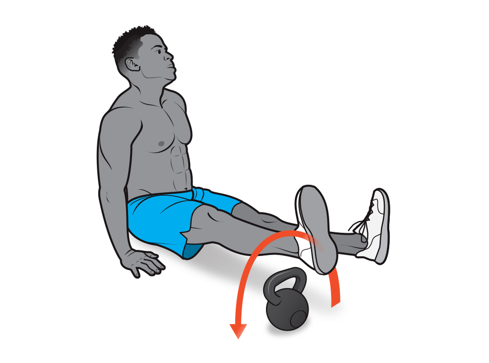 seated hip lift