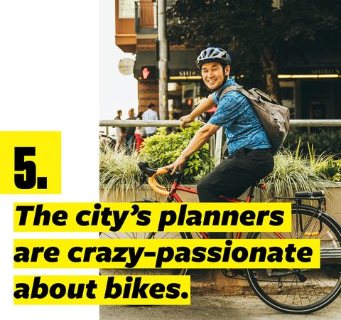 5 the city's planners are crazy passionate about bikes