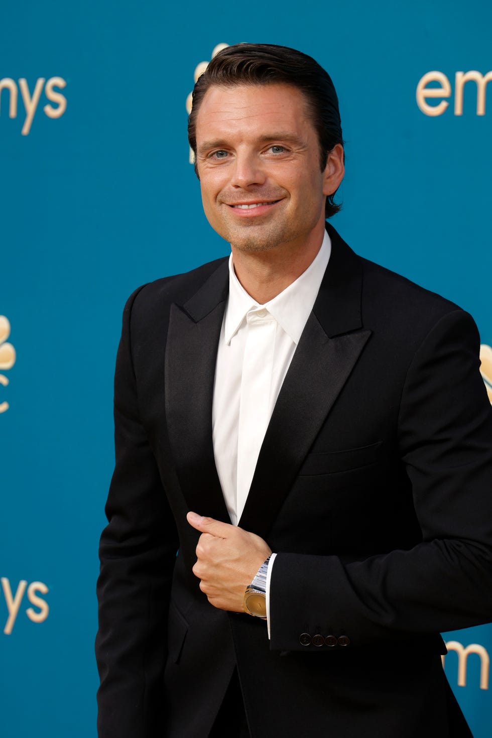 los angeles, california   september 12 sebastian stan attends the 74th primetime emmys at microsoft theater on september 12, 2022 in los angeles, california photo by frazer harrisongetty images
