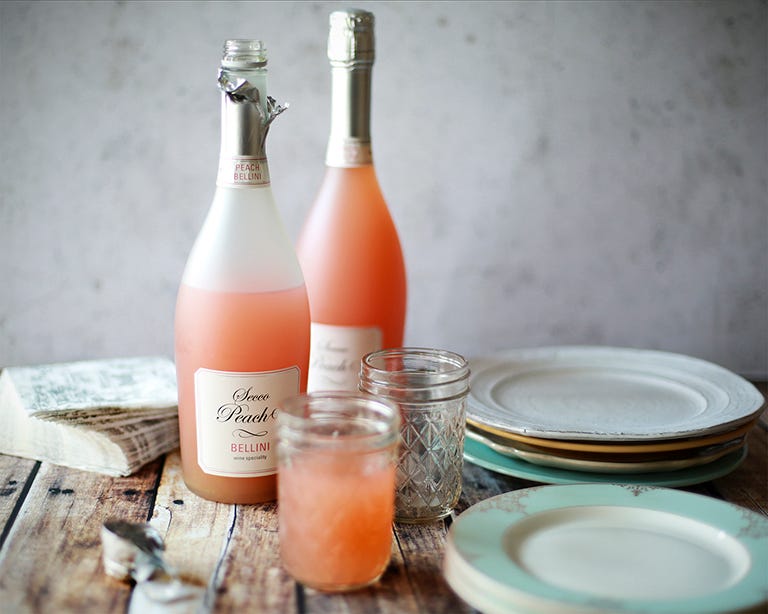 Trader Joe's Is Selling Bottled Peach Bellinis For Summer