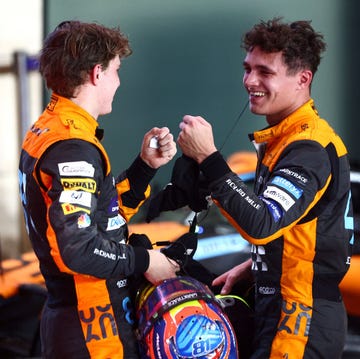 lando norris y oscar piastri en mclaren f1