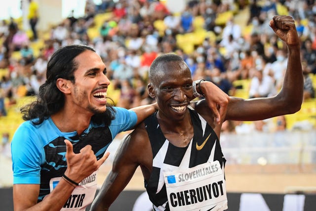 mohamed katir, record de españa de 1500 metros de fermin cacho