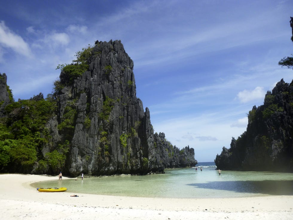 secret beach el nido philippines