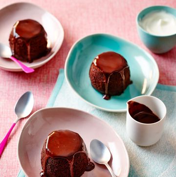 secret ingredient chocolate puddings