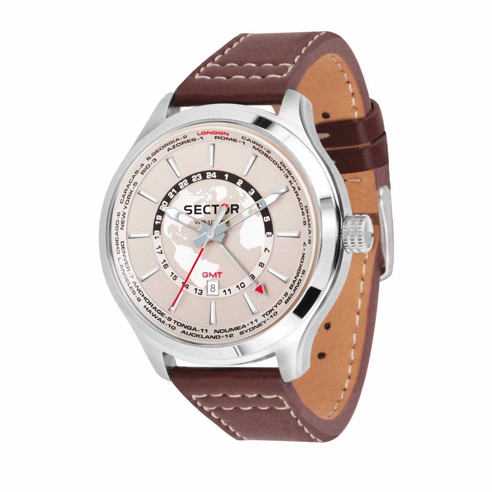 Watch, Analog watch, Watch accessory, Strap, Product, Fashion accessory, Brown, Jewellery, Material property, Beige, 