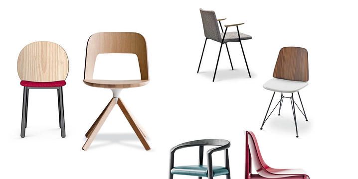 6 sedie design di tendenza per l'arredamento 2017
