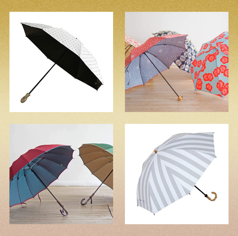 フルラ ラインロゴ 晴雨兼用 ショート傘 ベージュ 50cm - 小物