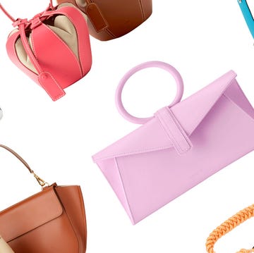 Bag, Handbag, Pink, Fashion accessory, Leather, Material property, Shoulder bag, 