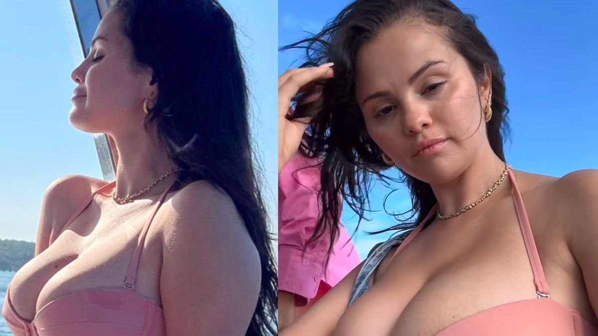 Selena Gomez Sxxx Video - Selena Gomez Shares Sexy Pink Bikini Shots From Bachelorette Party Yacht
