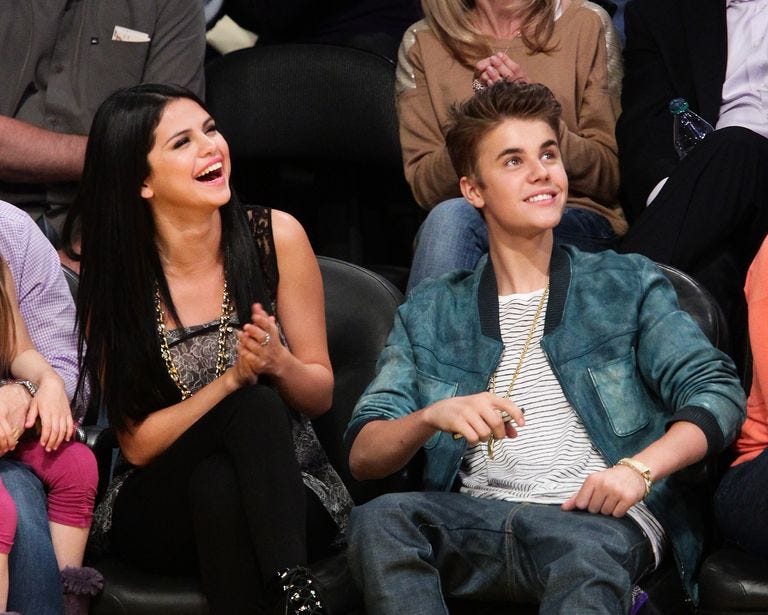 Celebrities At The Lakers Game