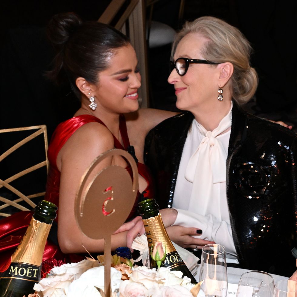 moët  chandon at the 81st annual golden globe awards