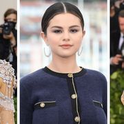 a composition of kendall jenner, selena gomez, and ariana grande