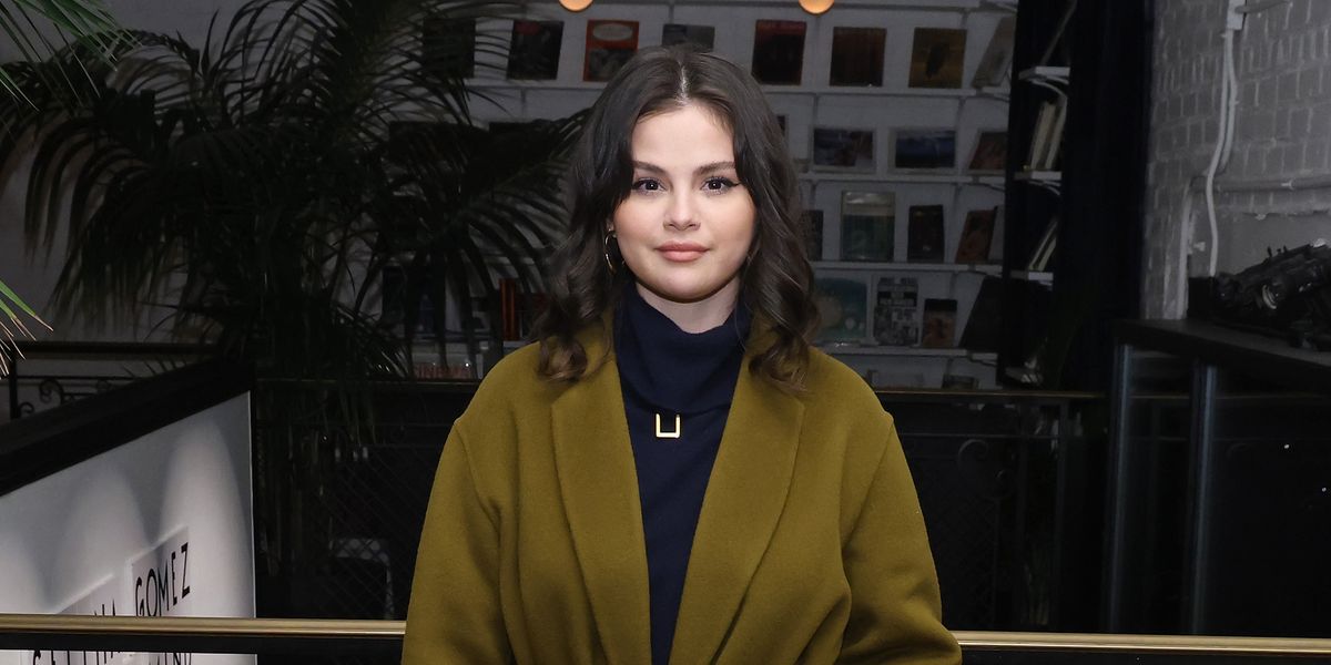 Selena Gomez Just Wore a Mango Coat With $1,480 Louis Vuitton Boots