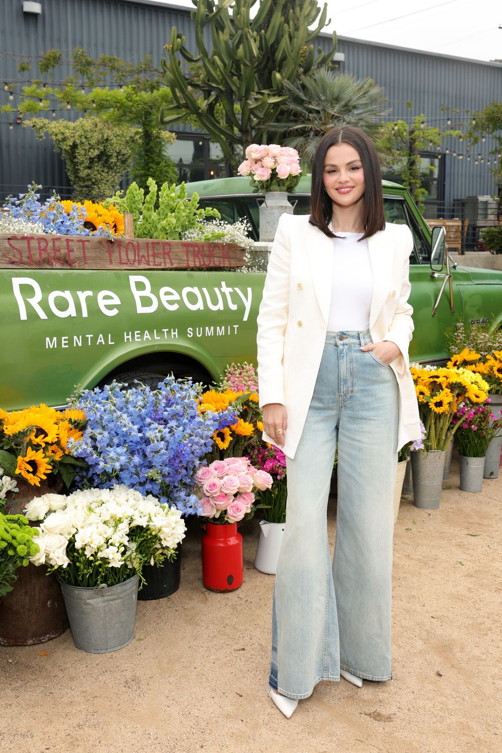 selena gomez at rare beauty's 4th annual mental health summit in los angeles