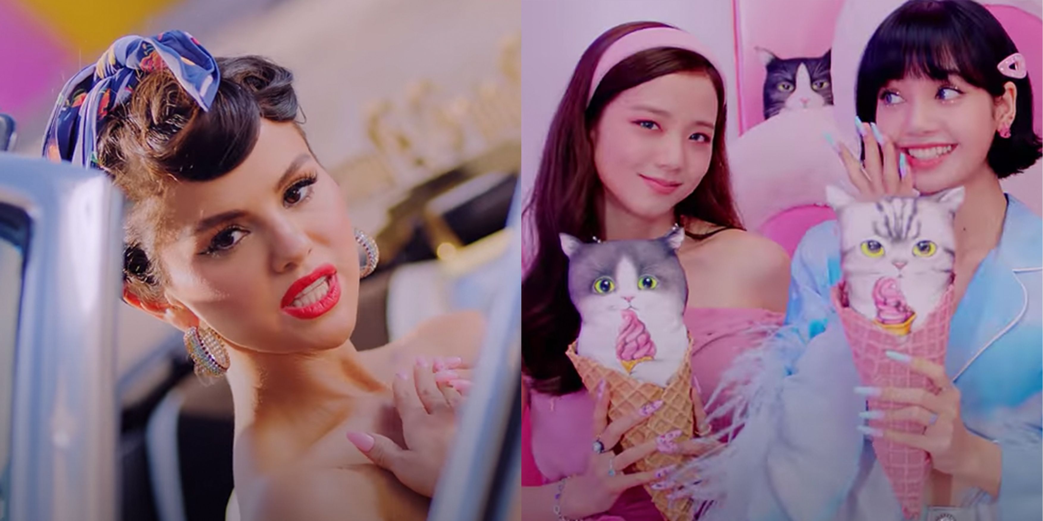 BLACKPINK レコード ice cream selena Gomez Stream BLACKPINK, Selena Gomez - Ice Cream Official