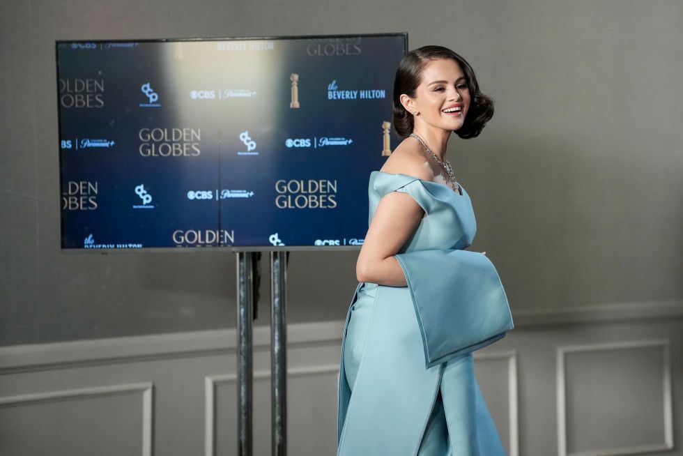 Selena Gomez was a modernday Cinderella at the 2025 Golden Globes