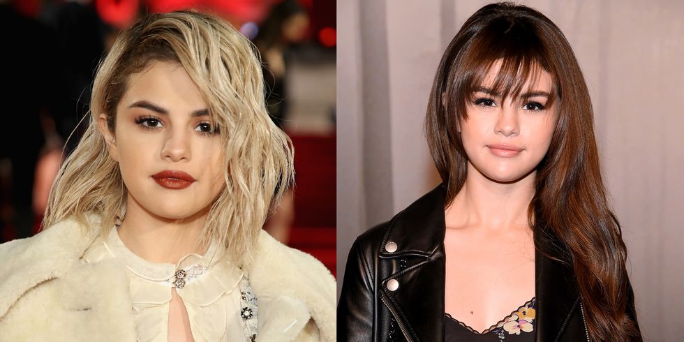 Selena Gomez Fringe Haircut