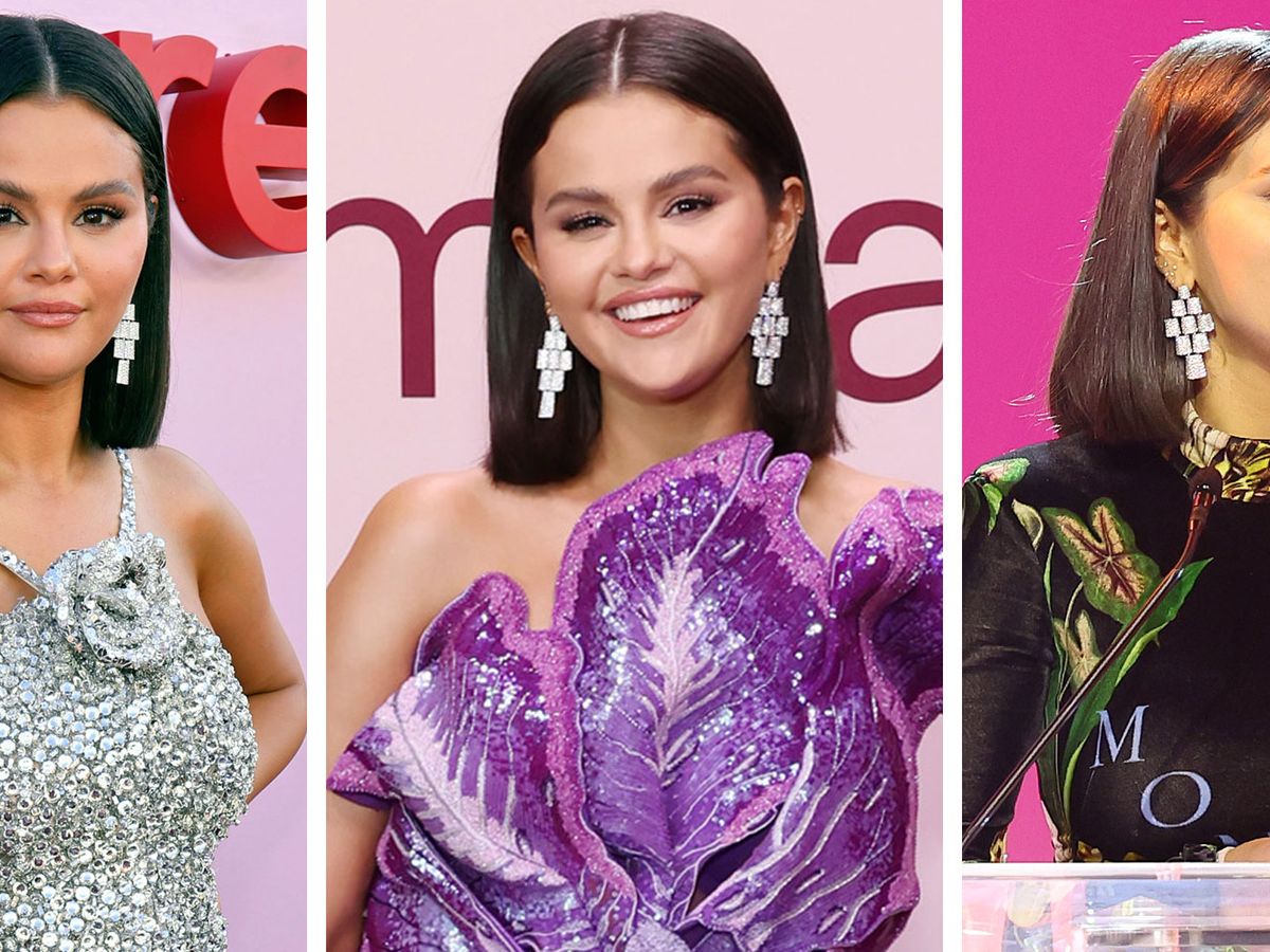 Selena Gomez wears three different dresses for charity benefit