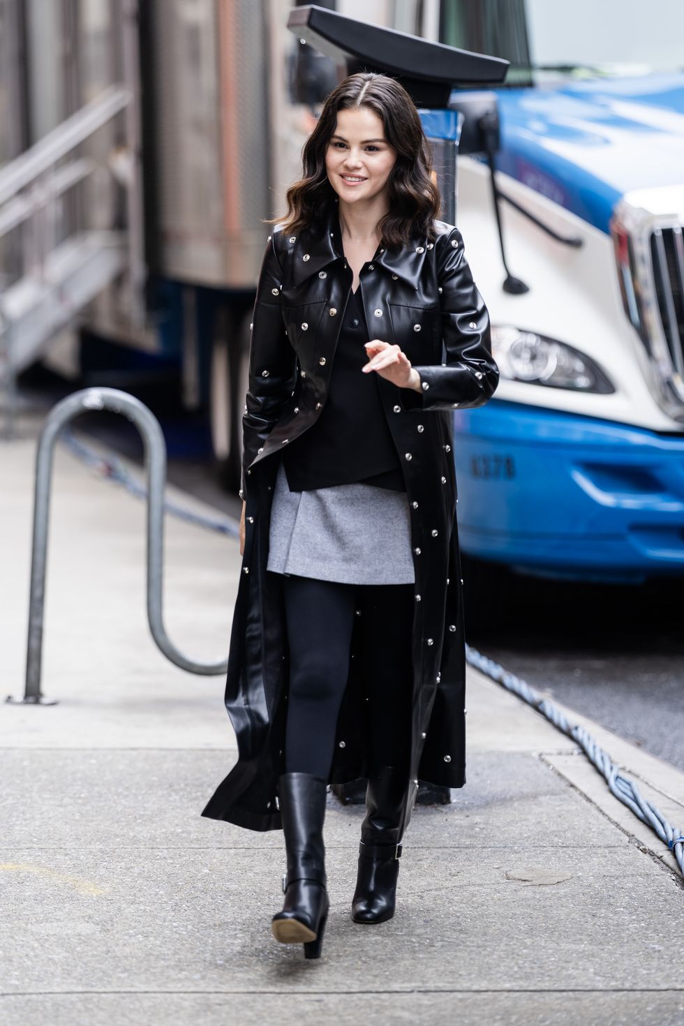 Selena Gomez in New York City op 9 juni 2025