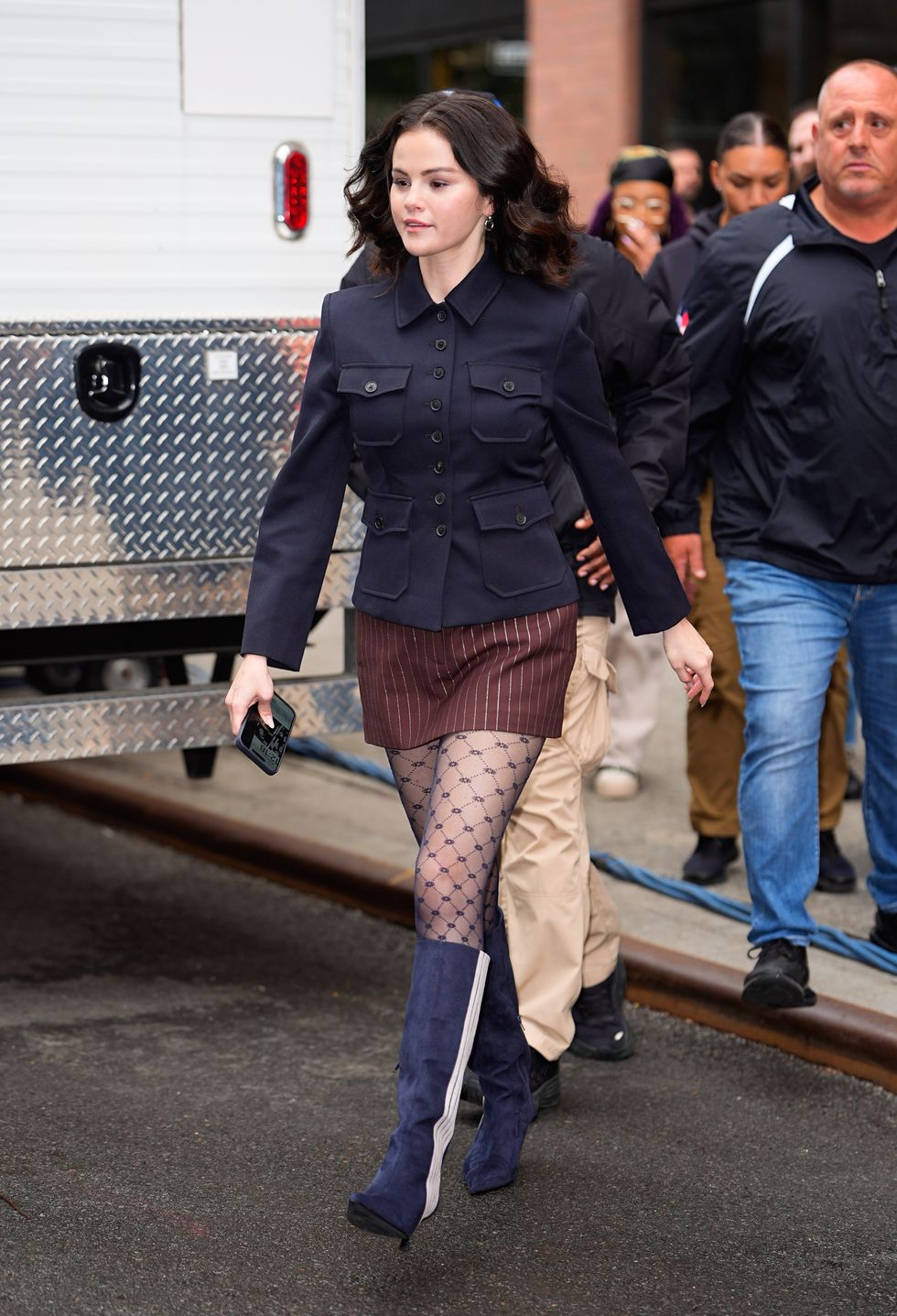 Selena Gomez in New York City op 9 juni 2025