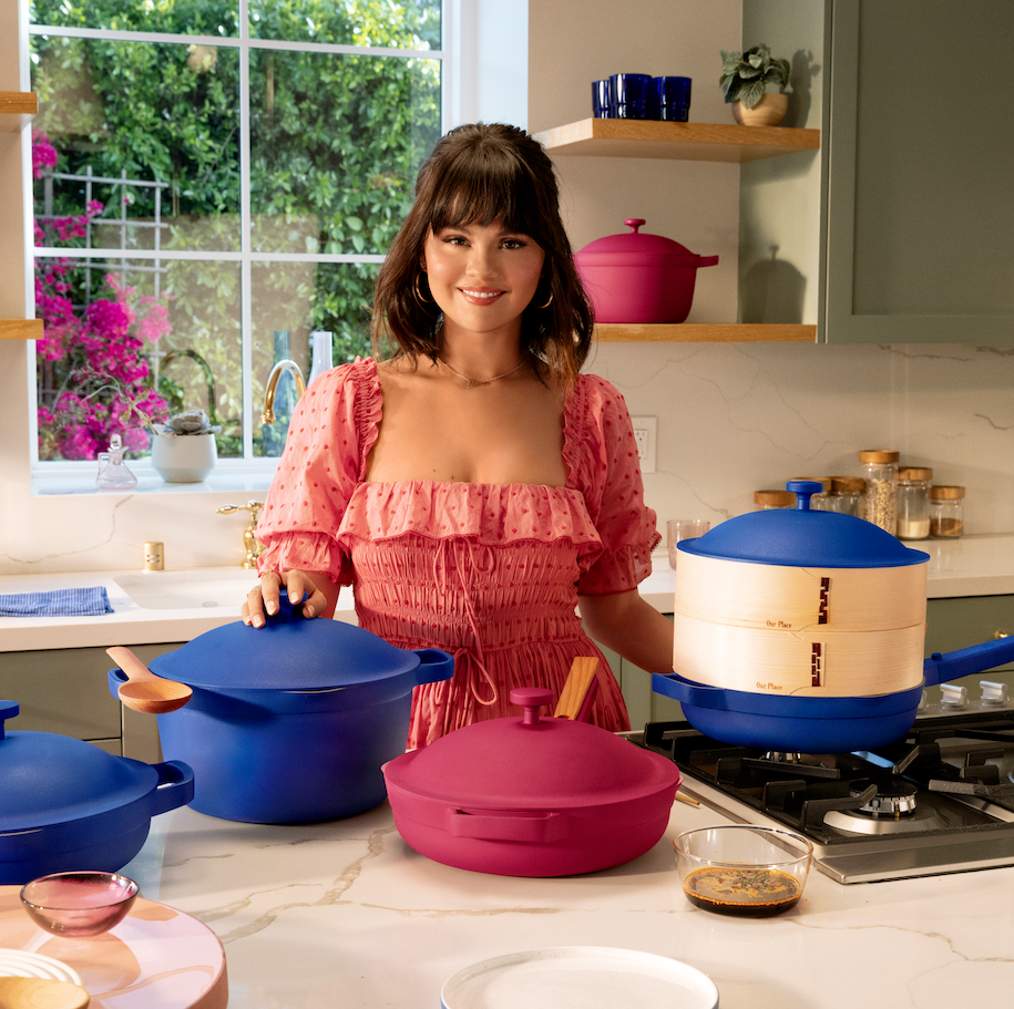 Selena Gomez and Our Place Kitchen Collection 2022 - Shop Selena