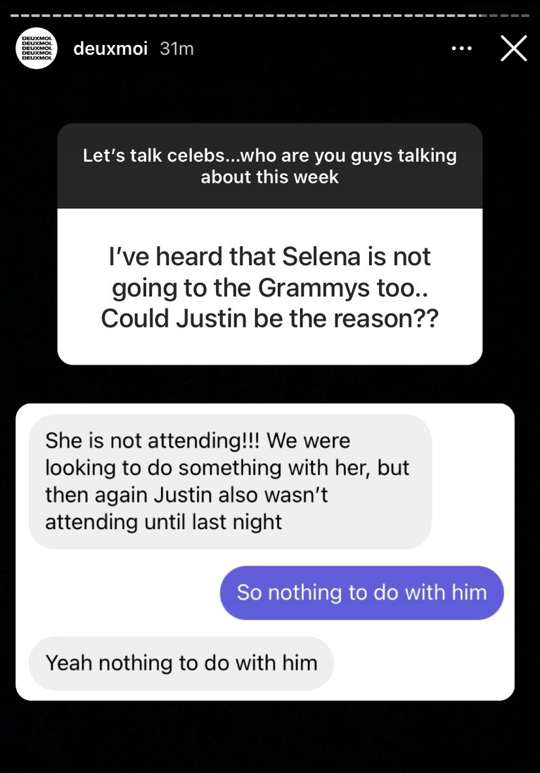 why selena gomez wasn't at the grammys 2022