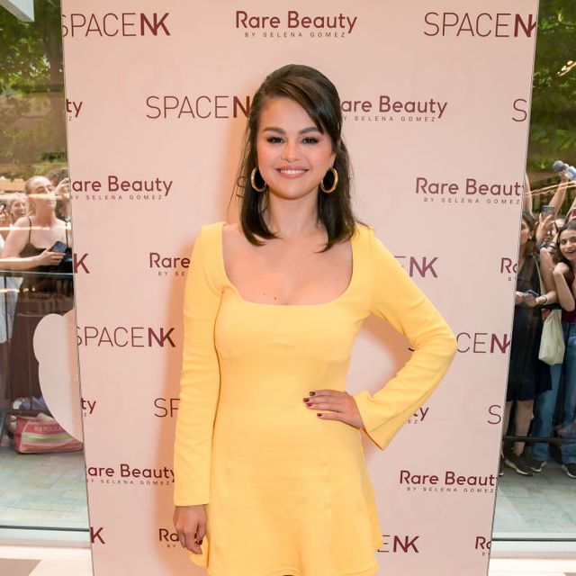 selena gomez launches her new rare beauty kind words lipsticks at space nk kings cross