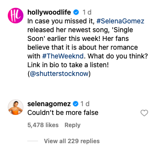 Selena Gomez reveals if 'Single Soon' is about The Weeknd