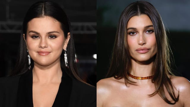 Selena Gomez and Hailey Bieber Hug in First Public Photos Together