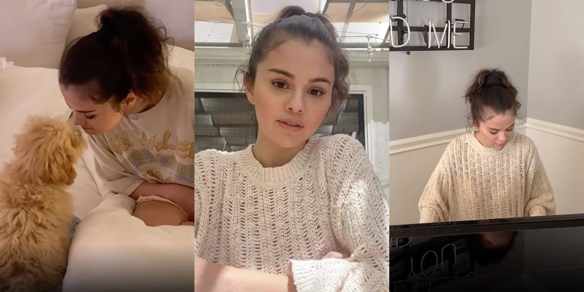 Watch Selena Gomez Give a Home Tour and Discuss Mental Health