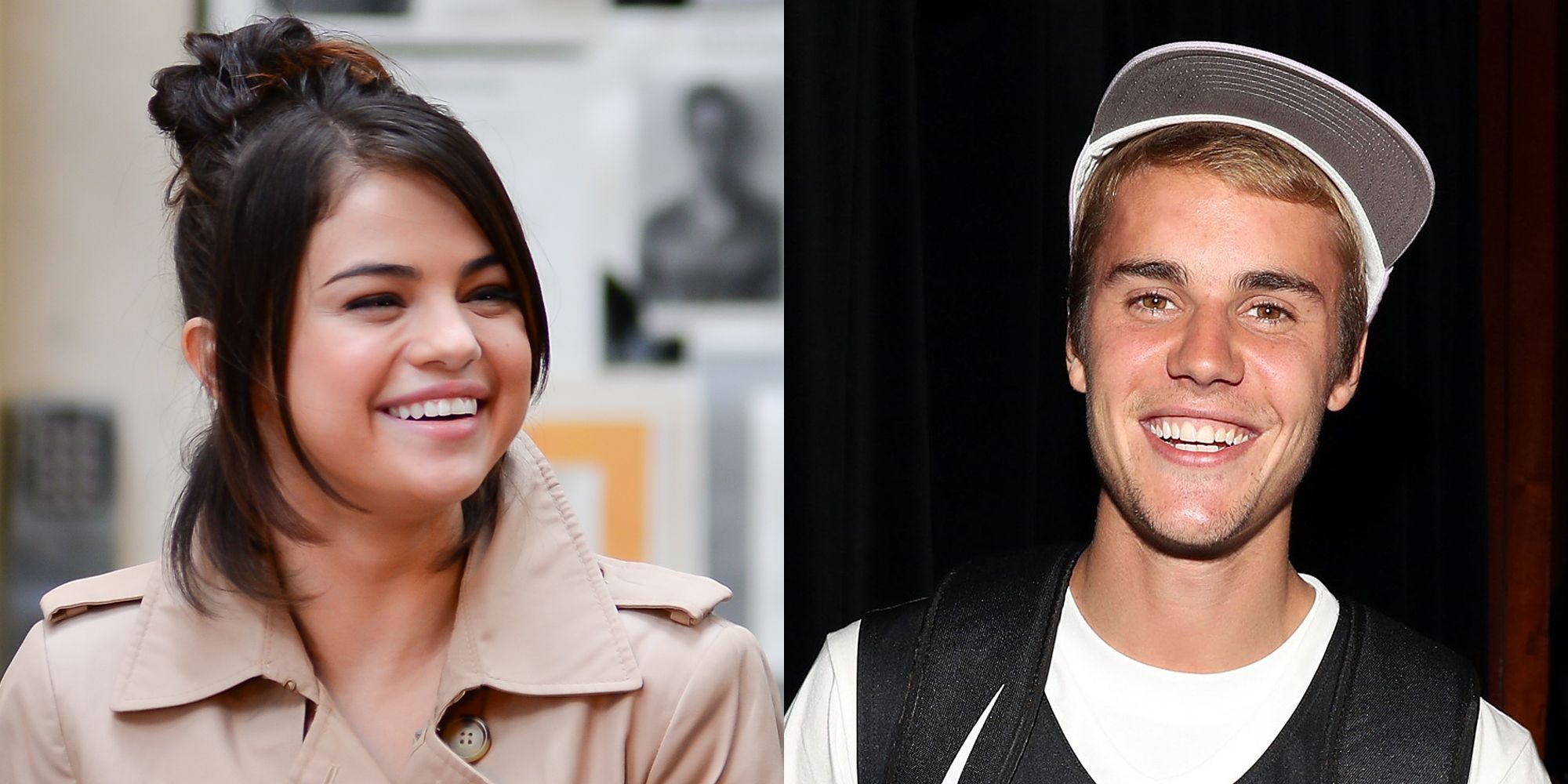 Selena Gomez in Justin Bieber's Hockey Jersey - Selena Watches Justin Bieber  Play Hockey