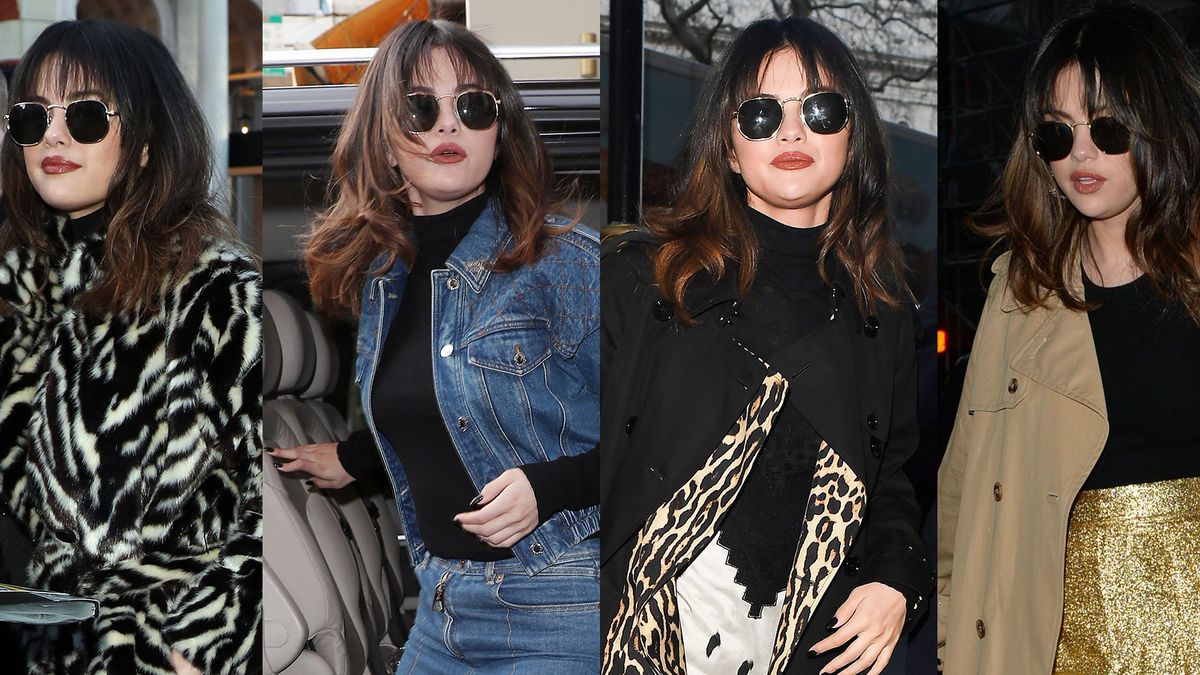 Selena Gomez Wore 4 Outfits in One Day in London - See Each Look